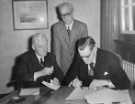 John Henry Bingham, Lord Mayor of Sheffield, 1954-1955: election of councillors, signing notices to candidates John Henry Bingham, Lord Mayor of Sheffield, 1954-1955: election of councillors, signing notices to candidates