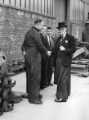 John Henry Bingham, Lord Mayor of Sheffield, 1954-1955: visit to Thorncliffe [Iron]Works, Newton Chambers Ltd.