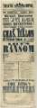 Theatre Royal playbill: Life's Ransom, 3 Oct 1857