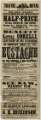 Theatre Royal playbill: Eustache Baudin, etc., 15 Apr 1858