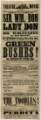 Theatre Royal playbill: Green Bushes, etc., 22 May 1858