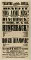 Theatre Royal playbill: Hunchbank, etc., 18 Nov 1858