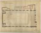 Albert Hall, Barkers Pool, Sheffield - alteration of staircases - balcony plan