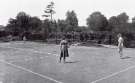 Tennis court, Dore and Totley High School for Girls, Grove Road, Totley Rise Tennis court, Dore and Totley High School for Girls, Grove Road, Totley Rise