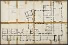 Sheffield Town Hall, Pinstone Street / Surrey Street, plan of first floor, [c. 1893]