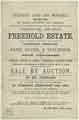 Cover of sale particulars: messuage, of farm house, and buildings, also four cottages at Beighton, and arable, meadow and pasture land Cover of sale particulars: messuage, of farm house, and buildings, also four cottages at Beighton, and arable, meadow and pasture land