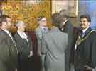 Councillor Mike Pye (3rd left), Sheffield meeting Nelson Mandela, Glasgow Councillor Mike Pye (3rd left), Sheffield meeting Nelson Mandela, Glasgow