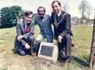 Opening of Nelson Mandela Walk, Manor Estate showing (left) Councillor Mike Pye and (right) Lord Mayor, Councillor Frank Prince Opening of Nelson Mandela Walk, Manor Estate showing (left) Councillor Mike Pye and (right) Lord Mayor, Councillor Frank Prince
