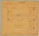 Wadsley Asylum / Middlewood Hospital - male wing, second floor plan Wadsley Asylum / Middlewood Hospital - male wing, second floor plan