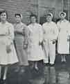 Batchelors Foods Ltd., Sheffield Factory: Staff at the Wadsley Bridge factory, [Limestone Cottage Lane]