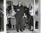 Unidentified opening event at unidentified Sheffield hospital [possibly City General hospital], c. 1960s