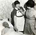 Night nursing service, Queen Victoria District Nursing Association showing Mrs Rona Morgan SRN, QN