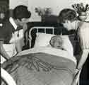 Night nursing service, Queen Victoria District Nursing Association showing Mrs Rona Morgan SRN, QN