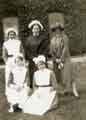 Nurses showing (centre standing) Matron Beacham, City General (latterly Northern General) Hospital, Fir Vale