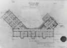 View: h00632 Sheffield Union Hospital (latterly the City General Hospital and Northern Generalk Hospital), Fir Vale: Architects plans for Nurses home 