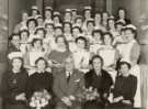 Nurses prizegiving, Memorial Hall, City Hall for nurses from City General Hospital (later known as Northern General Hospital), Fir Vale Nurses prizegiving, Memorial Hall, City Hall for nurses from City General Hospital (later known as Northern General Hospital), Fir Vale