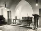 Altar and lectern, St. Christopher's Chapel, City General Hospital (later the Northern General Hospital), Fir Vale Altar and lectern, St. Christopher's Chapel, City General Hospital (later the Northern General Hospital), Fir Vale