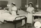 Ward teatime, City General Hospital (later the Northern General Hospital), Fir Vale, c.1950s