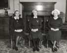 Senior nursing staff of the Royal Hospital, West Street showing (centre) Miss G. Sampson, Matron