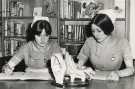 Nurses at study, Northern General Hospital, Fir Vale, c.1970s Nurses at study, Northern General Hospital, Fir Vale, c.1970s