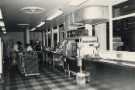 Wash area, Central Sterile Supply Department (CSSD), Northern General Hospital, Fir Vale, c.1969