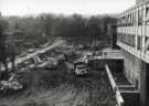 Demolition scenes on Durham Road (left) and Damer Street (top centre) for construction of extension to Sheffield Children's Hospital Demolition scenes on Durham Road (left) and Damer Street (top centre) for construction of extension to Sheffield Children's Hospital