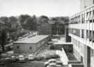 View of Pathology Department, Durham Road and other buildings (left) up to junction with Damer Street (top centre) prior to demolition for construction of extension to Sheffield Children's Hospital View of Pathology Department, Durham Road and other buildings (left) up to junction with Damer Street (top centre) prior to demolition for construction of extension to Sheffield Children's Hospital