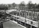 Construction of extension to Sheffield Children's Hospital, Western Bank showing (back) Weston Park Construction of extension to Sheffield Children's Hospital, Western Bank showing (back) Weston Park