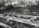 Laying of foundations on the site of the new teaching hospital (Royal Hallamshire Hospital), Glossop Road 