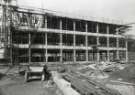 Construction of the new teaching hospital (Royal Hallamshire Hospital), Glossop Road Construction of the new teaching hospital (Royal Hallamshire Hospital), Glossop Road