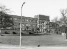 Front elevation of the Outpatients Department, Royal Hallamshire Hospital, Glossop Road showing (top right) Charles Clifford Dental Hospital Front elevation of the Outpatients Department, Royal Hallamshire Hospital, Glossop Road showing (top right) Charles Clifford Dental Hospital
