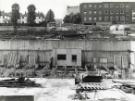 Construction work for new teaching hospital, (Royal Hallamshire Hospital), Glossop Road showing (top right) rear of Charles Clifford Dental Hospital Construction work for new teaching hospital, (Royal Hallamshire Hospital), Glossop Road showing (top right) rear of Charles Clifford Dental Hospital