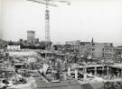 Construction work for new teaching hospital, (Royal Hallamshire Hospital), Glossop Road showing (top left) Arts Tower, University of Sheffield Construction work for new teaching hospital, (Royal Hallamshire Hospital), Glossop Road showing (top left) Arts Tower, University of Sheffield