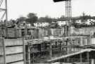 Construction work for new teaching hospital, (Royal Hallamshire Hospital), Glossop Road