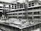 Construction work for new teaching hospital, (Royal Hallamshire Hospital), Glossop Road