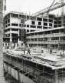 Construction work for new teaching hospital, (Royal Hallamshire Hospital), Glossop Road
