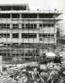 Construction work for new teaching hospital, (Royal Hallamshire Hospital), Glossop Road