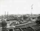 Construction work for new teaching hospital, (Royal Hallamshire Hospital), Glossop Road