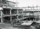 Construction work for new teaching hospital, (Royal Hallamshire Hospital), Glossop Road