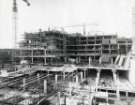 Construction work for new teaching hospital, (Royal Hallamshire Hospital), Glossop Road