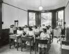 Lecture on electrical appliances, School of Physiotherapy, Westbourne [House], Collegiate Crescent