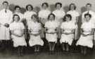 Group of doctors and nurses, School of Physiotherapy, Westbourne [House], Collegiate Crescent