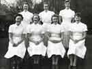 Group of nurses, School of Physiotherapy, Westbourne [House], Collegiate Crescent