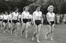 Ladies physical training routine at a Sports Day at unnamed Sheffield hospital Ladies physical training routine at a Sports Day at unnamed Sheffield hospital