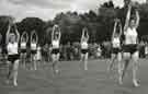 Ladies physical training routine at a Sports Day at unnamed Sheffield hospital Ladies physical training routine at a Sports Day at unnamed Sheffield hospital