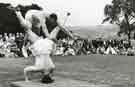 Men's physical training routines, Sports Day at unnamed Sheffield hospital Men's physical training routines, Sports Day at unnamed Sheffield hospital