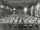 Lecture in the gymnasium, Clarke House School of Nursing, Clarke Drive