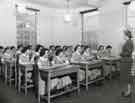 Lecturer addressing a class, Clarke House School of Nursing, Clarke Drive Lecturer addressing a class, Clarke House School of Nursing, Clarke Drive