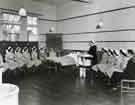 Students watching a demonstration, Clarke House School of Nursing, Clarke Drive Students watching a demonstration, Clarke House School of Nursing, Clarke Drive