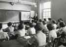 Students at lecture on kidney function, Clarke House School of Nursing, Clarke Drive Students at lecture on kidney function, Clarke House School of Nursing, Clarke Drive